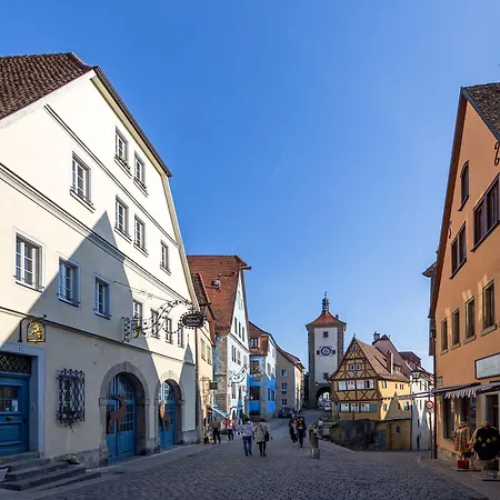 Historik Goldener Hirsch Rothenburg Hotel 3*