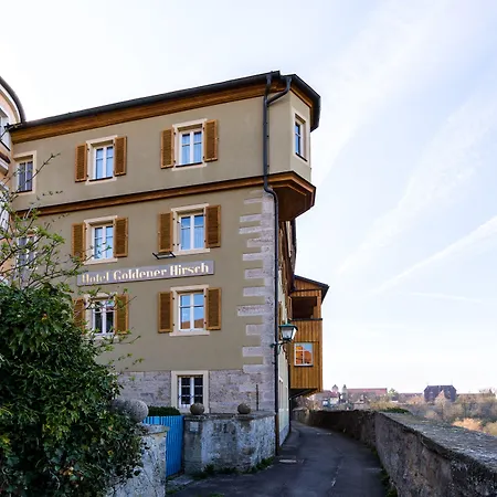 Historik Goldener Hirsch Rothenburg Hotel