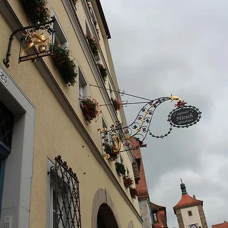 Historik Goldener Hirsch Rothenburg 3* Rothenburg ob der Tauber