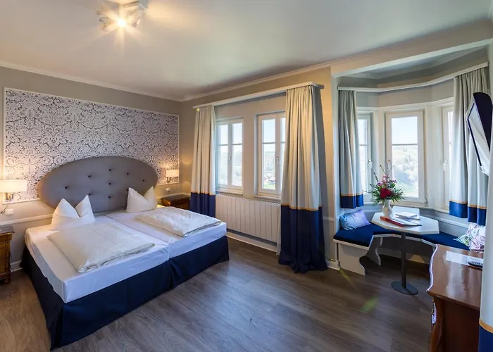 Historik Goldener Hirsch Rothenburg Otel Rothenburg ob der Tauber