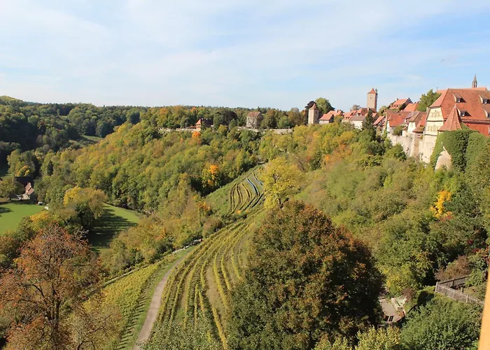 Otel Historik Goldener Hirsch Rothenburg Rothenburg ob der Tauber